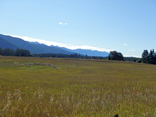 The Glacier Mountain Range is holding back an undesired air mass.